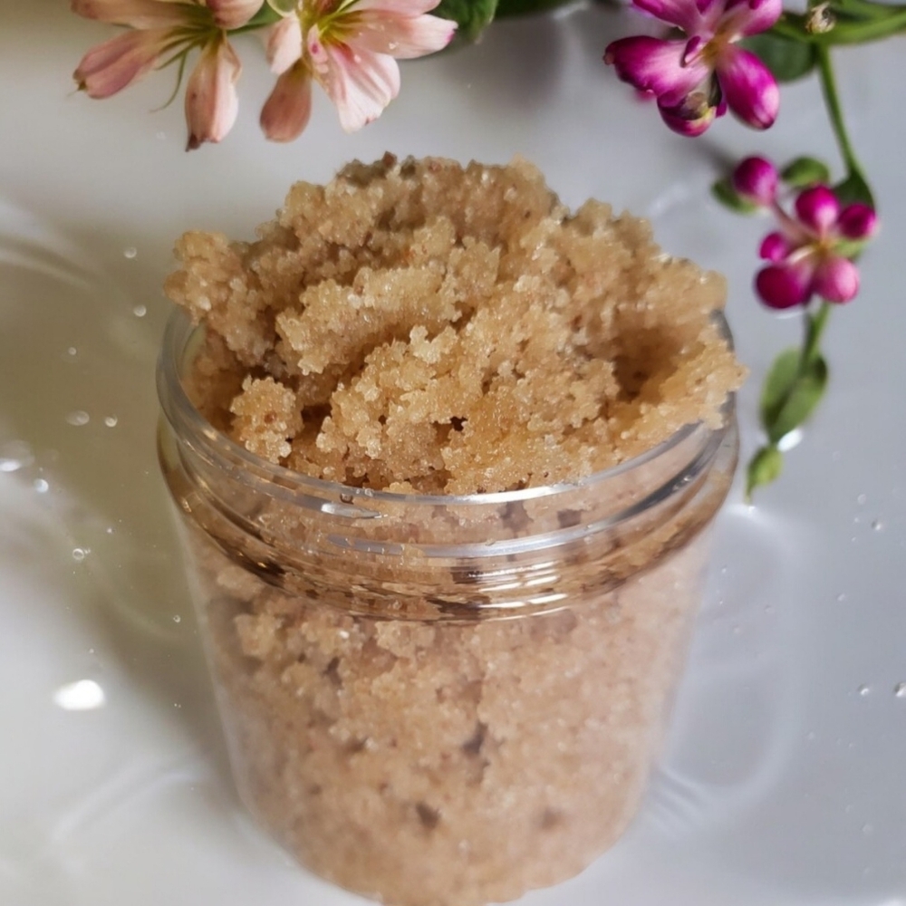 Body Scrub Hydrating Luxury Raw Sugar Scrub Body Scrub Orchid & Vine
